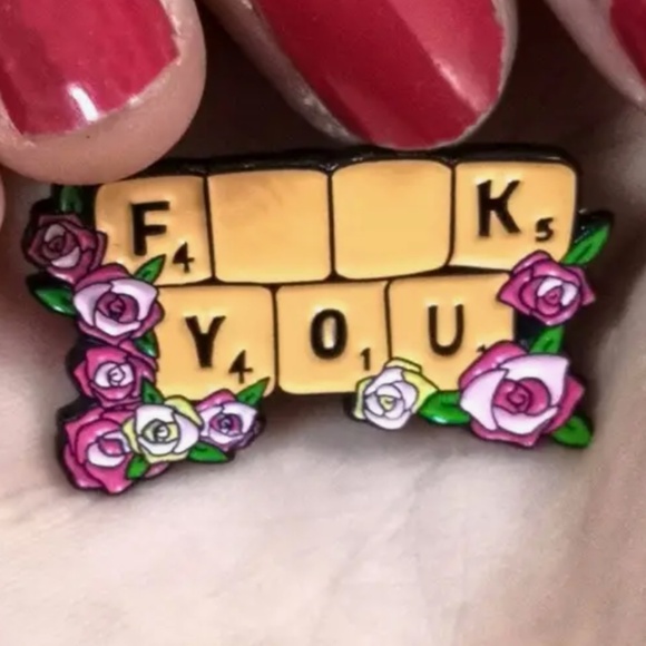 F@#ck you enamel pin - Picture 3 of 4